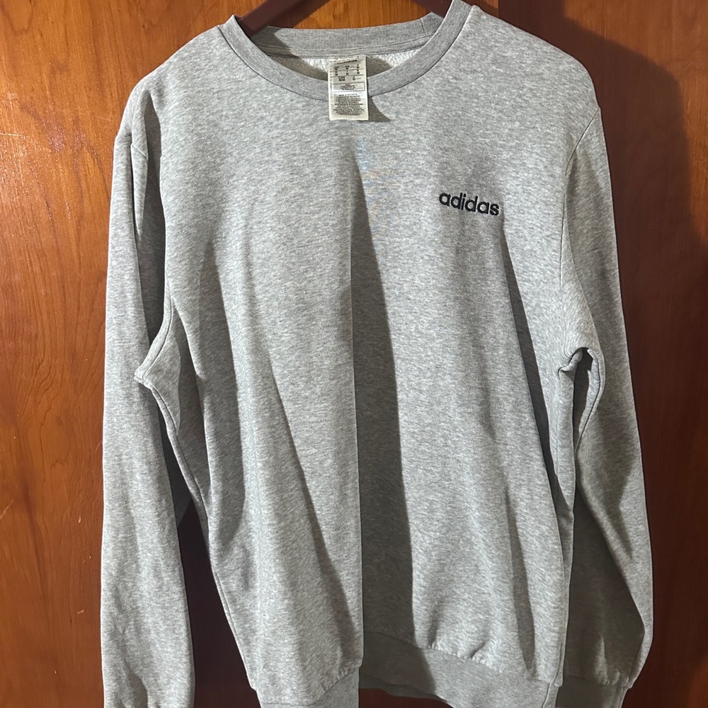 Adidas Men's Gray Sweater